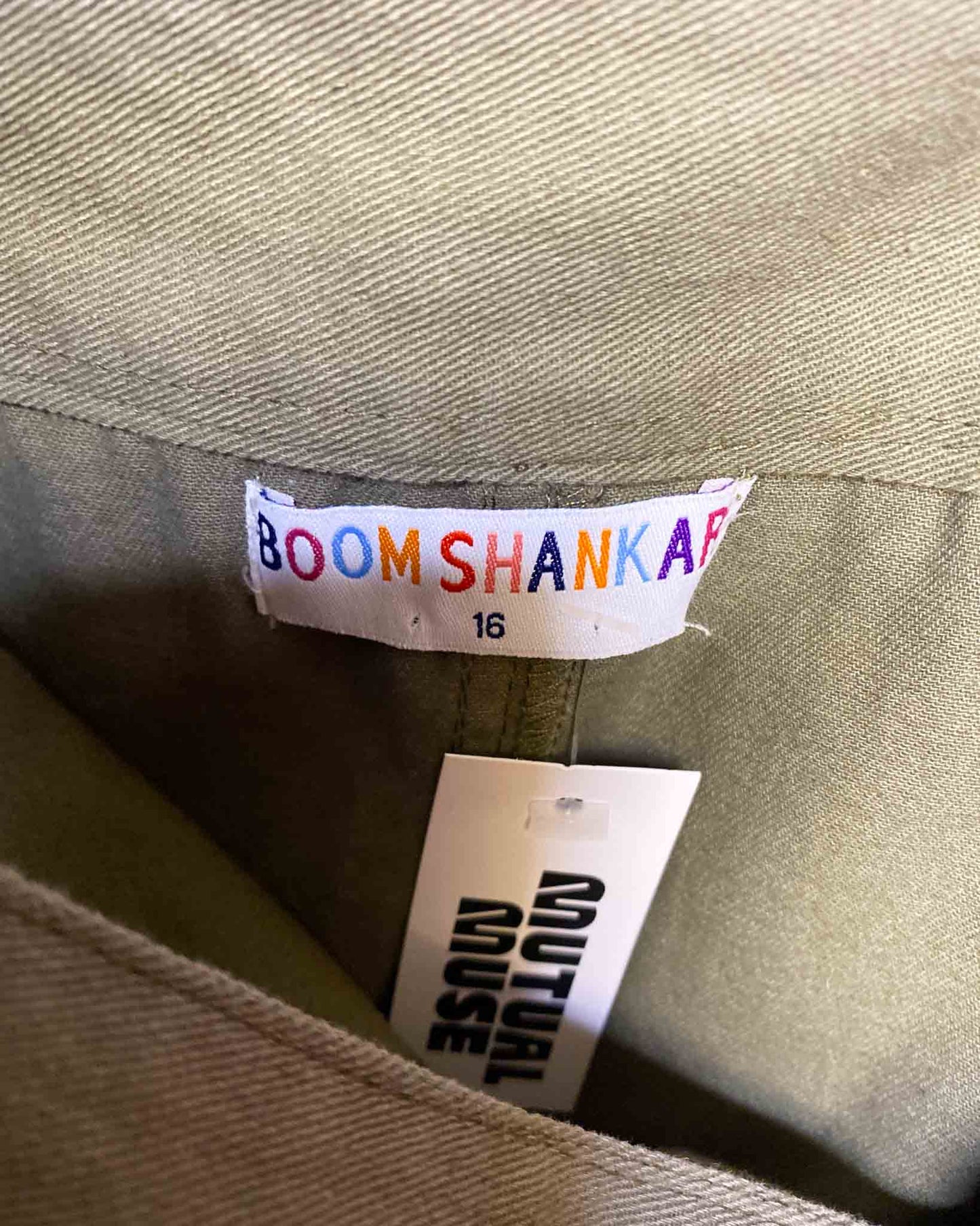 Size 16 | Boom Shankar Cotton Mini Skirt