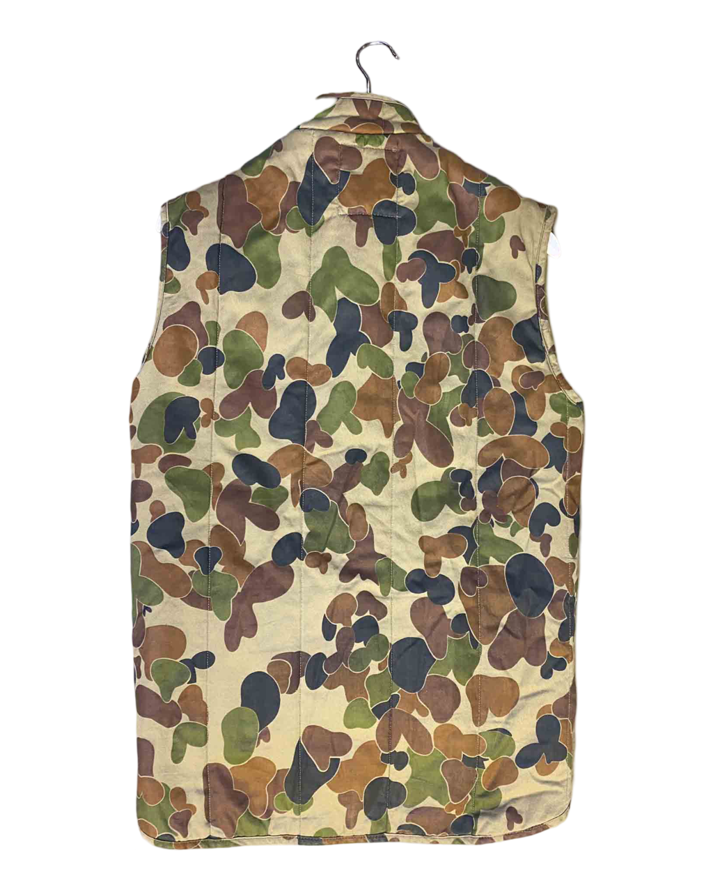 Size S/M | Vintage Walkabout Padded Camo Vest