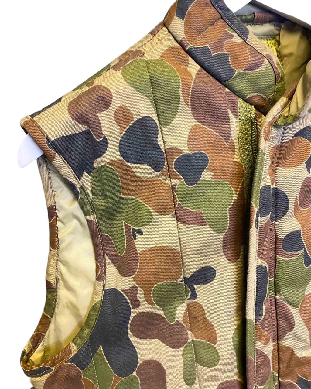 Size S/M | Vintage Walkabout Padded Camo Vest