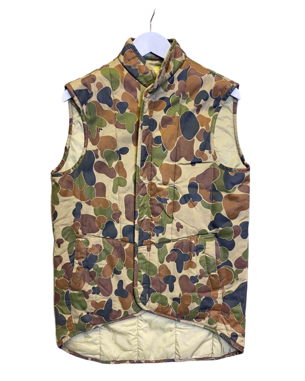Size S/M | Vintage Walkabout Padded Camo Vest