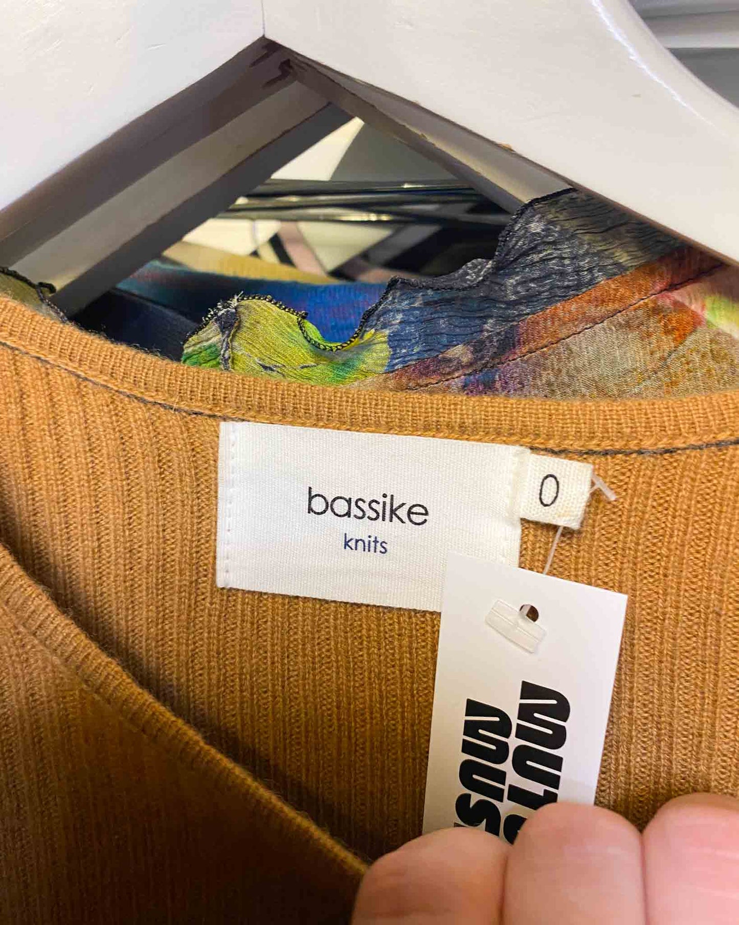 Size 0 (6) | Bassike Ribbed Cashmere Wool Jumper