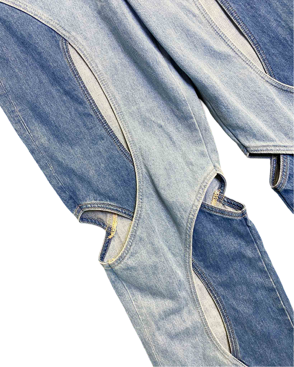 Size XS | Evris Swirl Cut Out Jeans