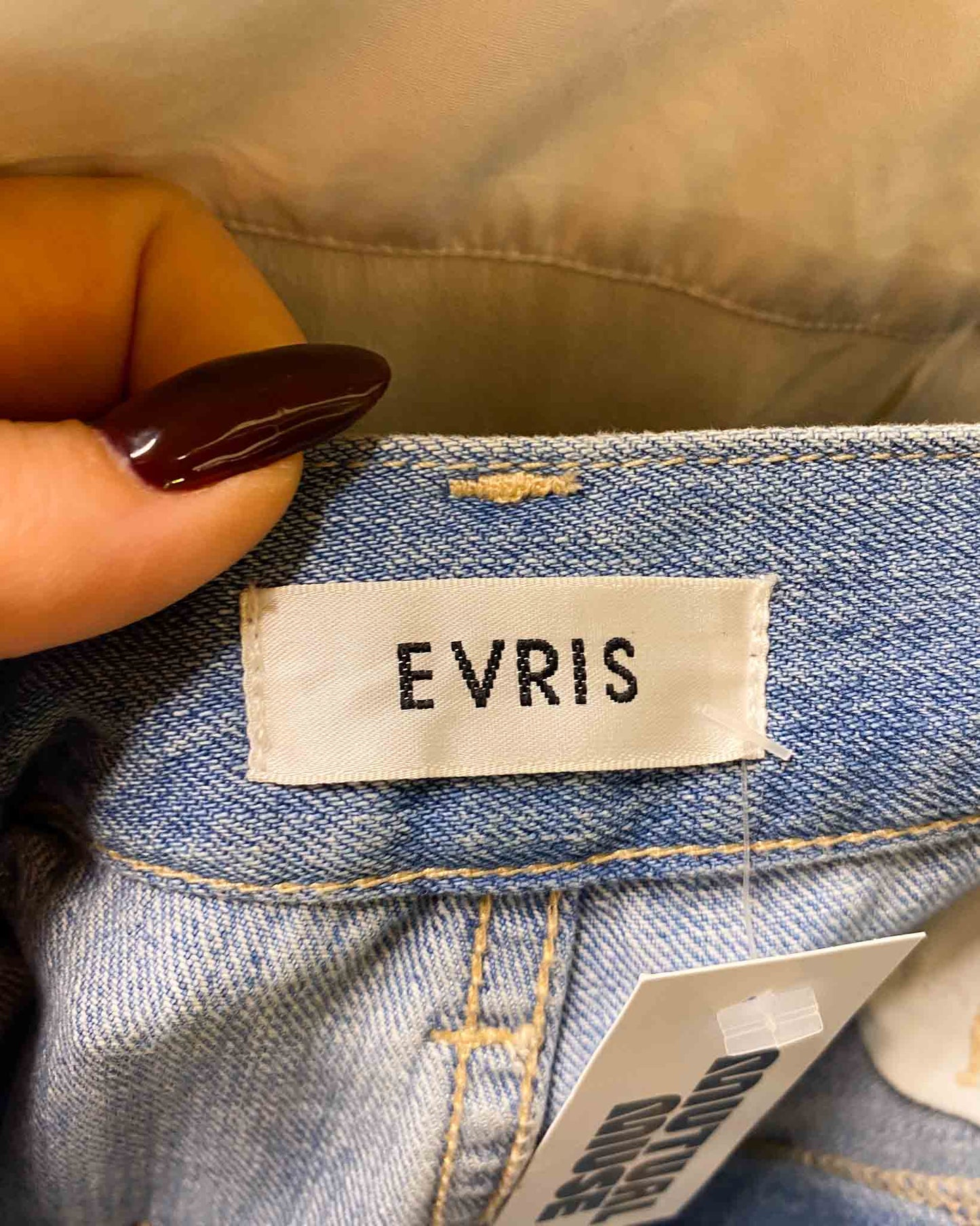Size XS | Evris Swirl Cut Out Jeans