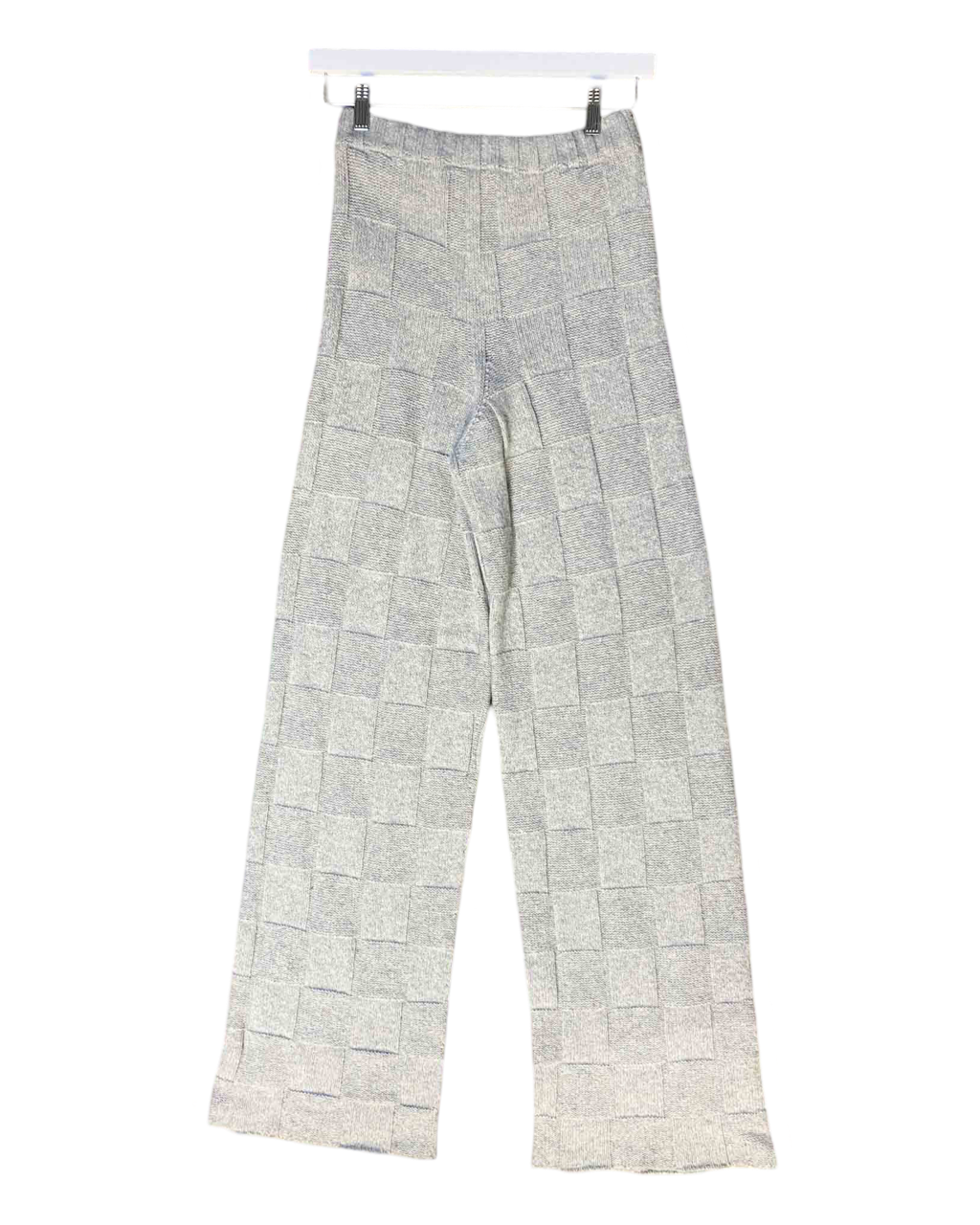 Size S | Baserange Wool Blend Check Pants With Tags