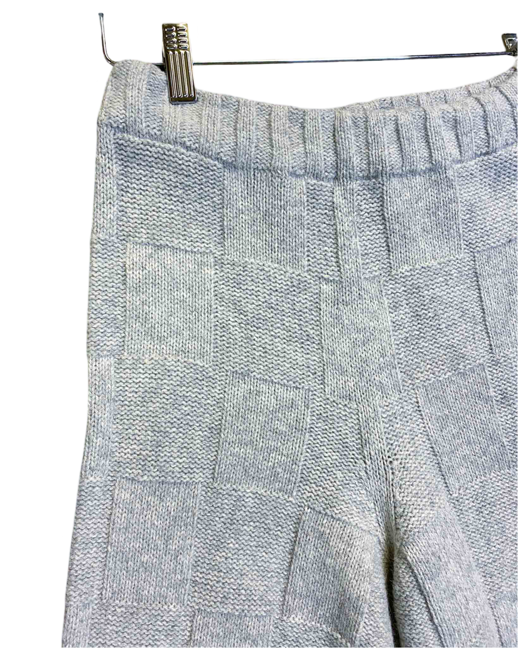 Size S | Baserange Wool Blend Check Pants With Tags