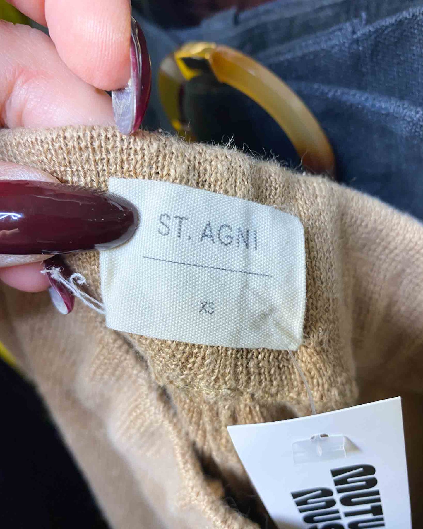 Size XS | St Agni Linen Knit Pants