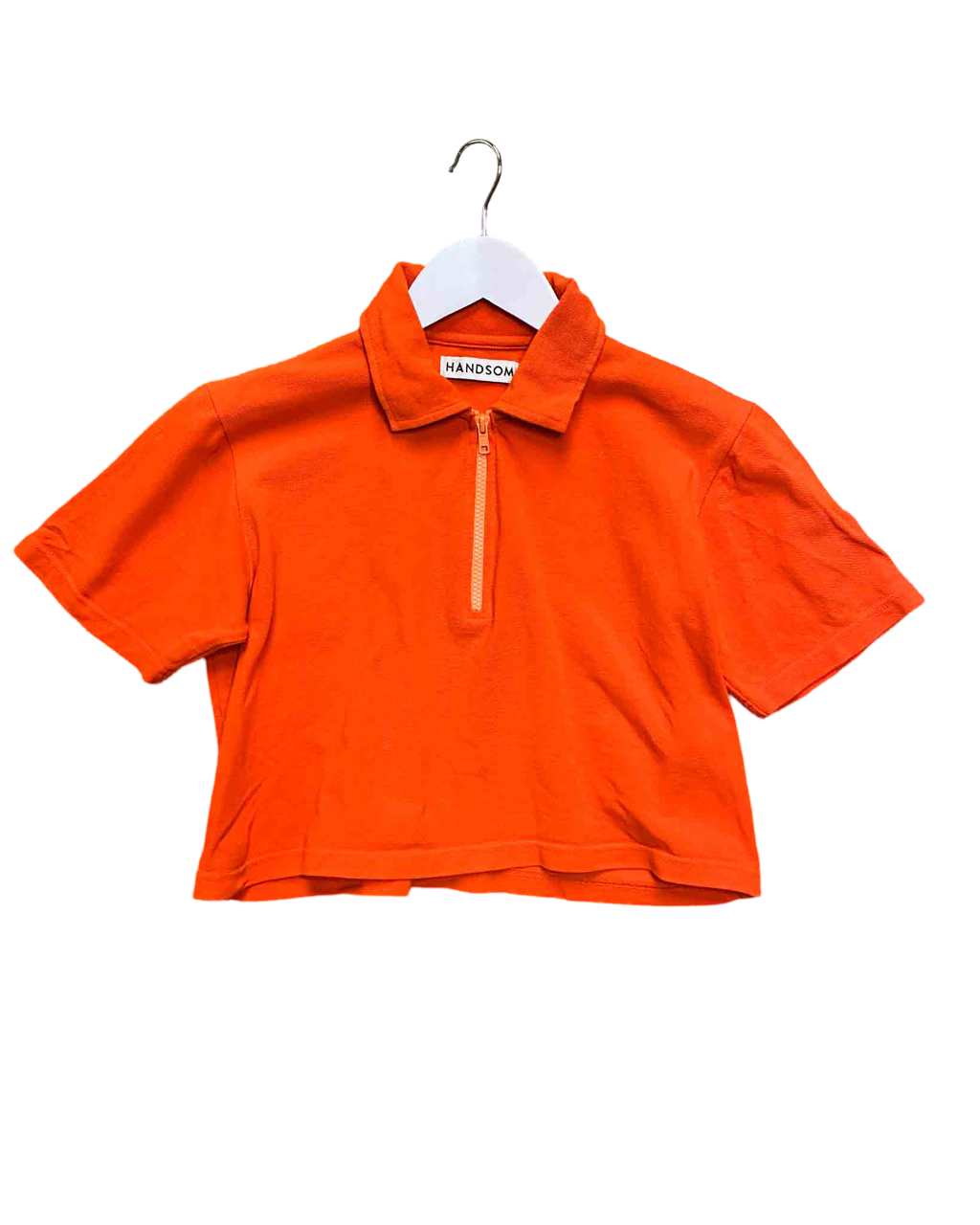 Size 8 | Handsom Cropped Polo Top