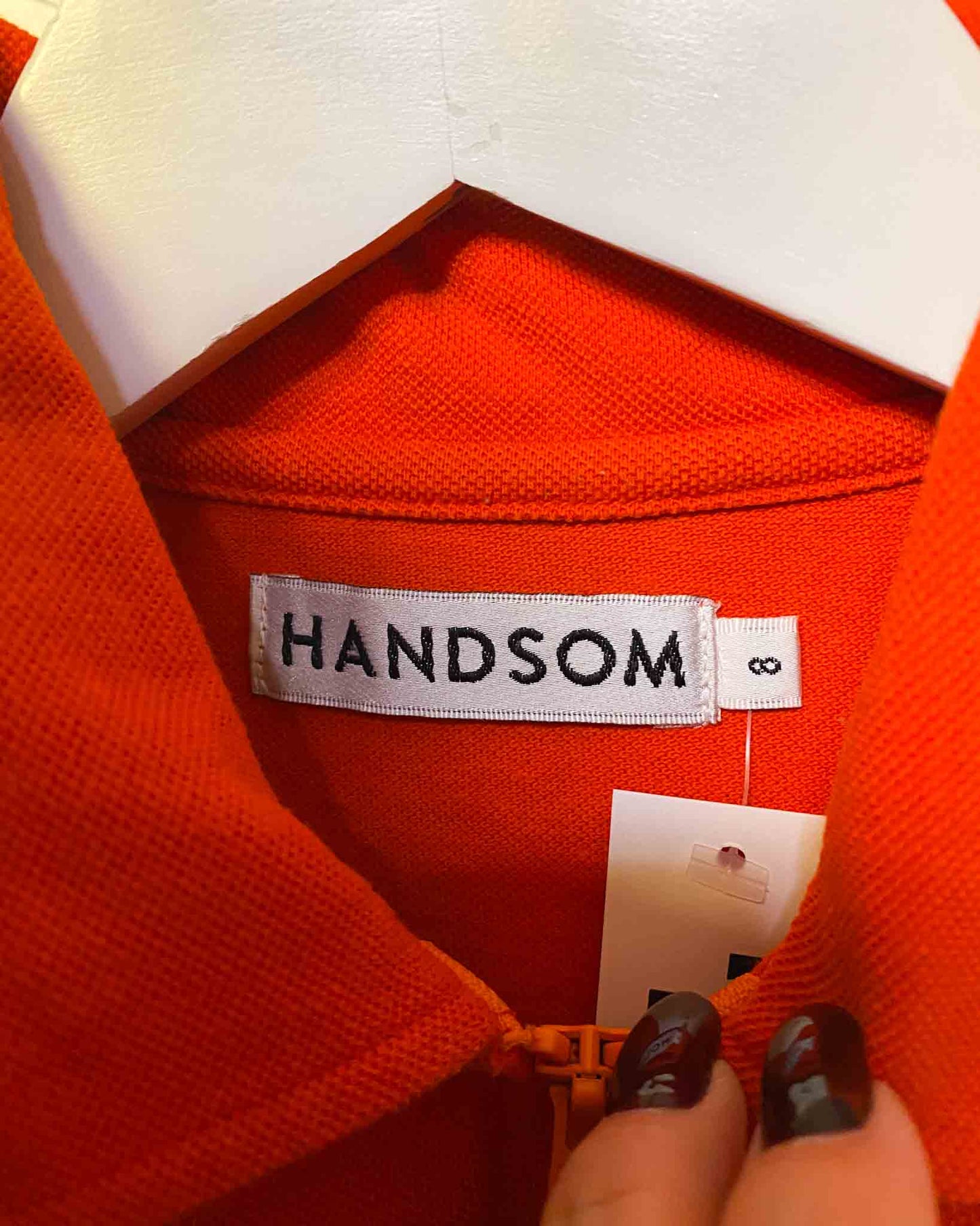 Size 8 | Handsom Cropped Polo Top
