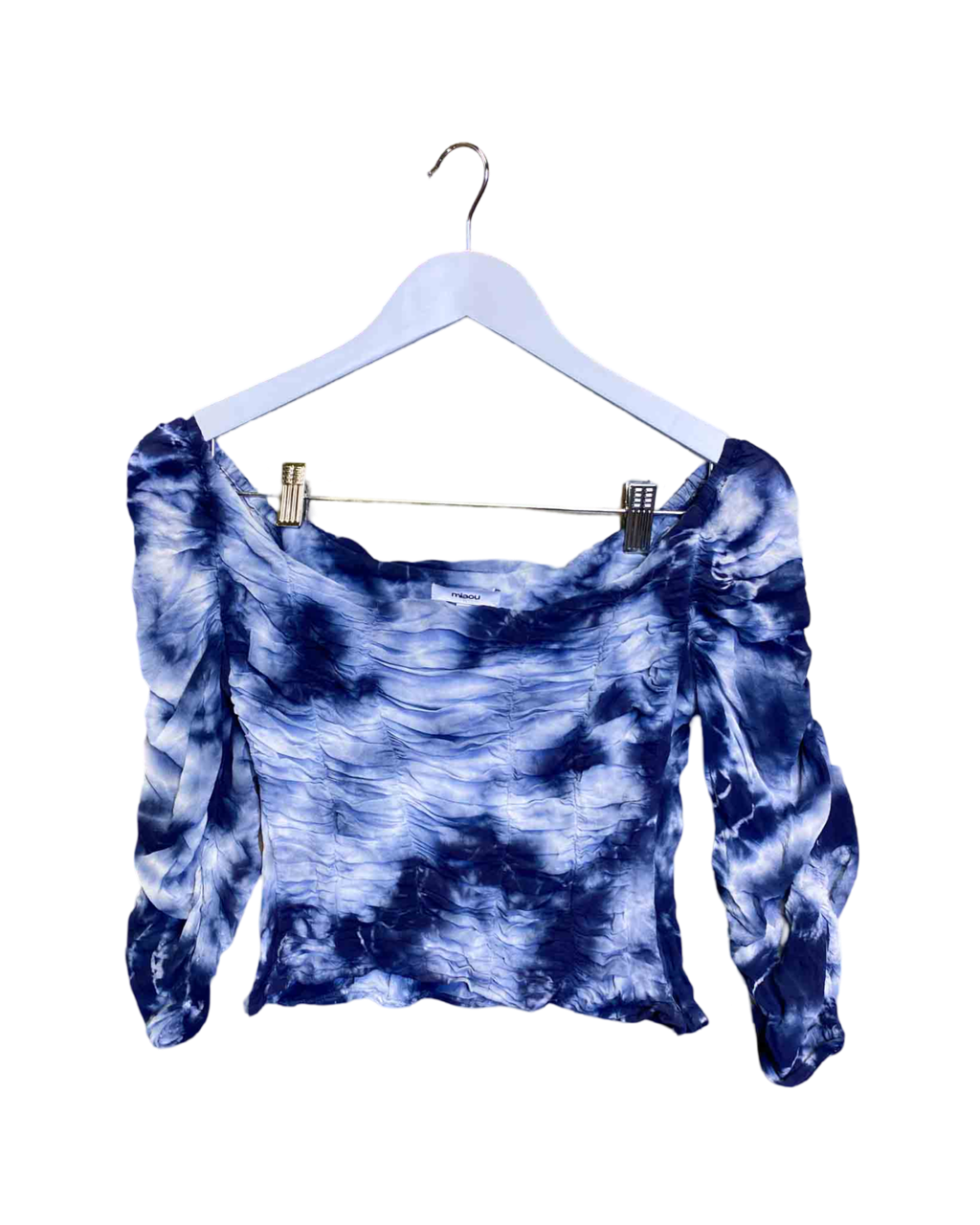 Size S | Miaou Space Dyed Ruche Top