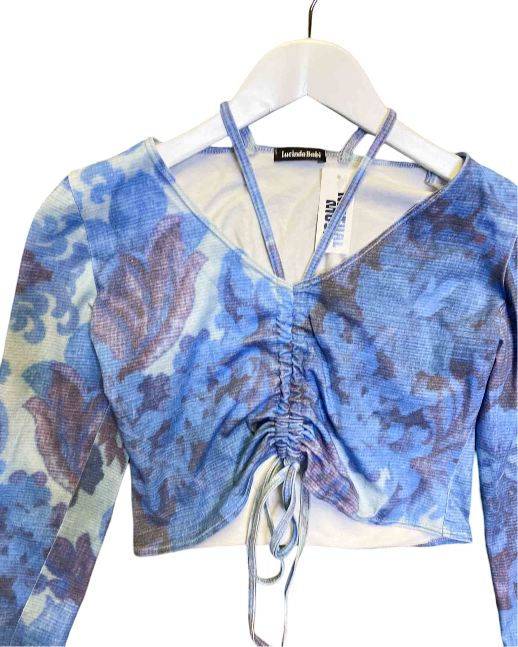 Size S | Lucinda Babi Strappy Crop Top