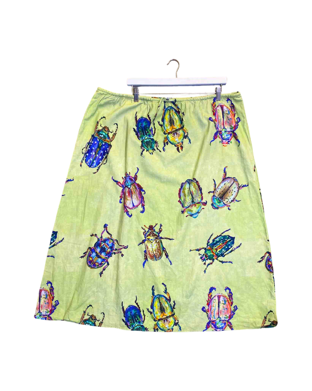 Size 20 | Jericho Road Bias Linen Beetle Skirt