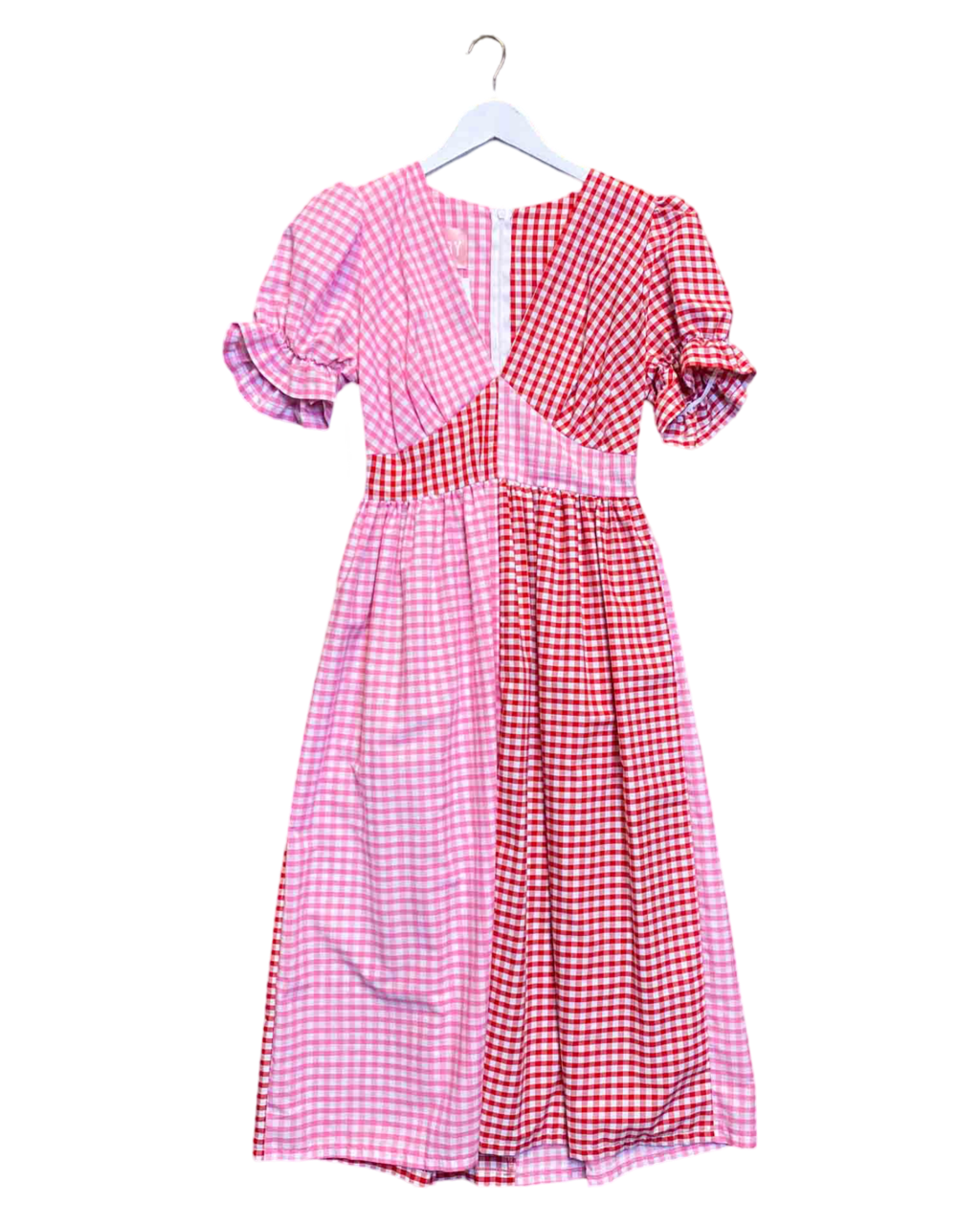 Size 10 | Molby The Label Check Midi Dress