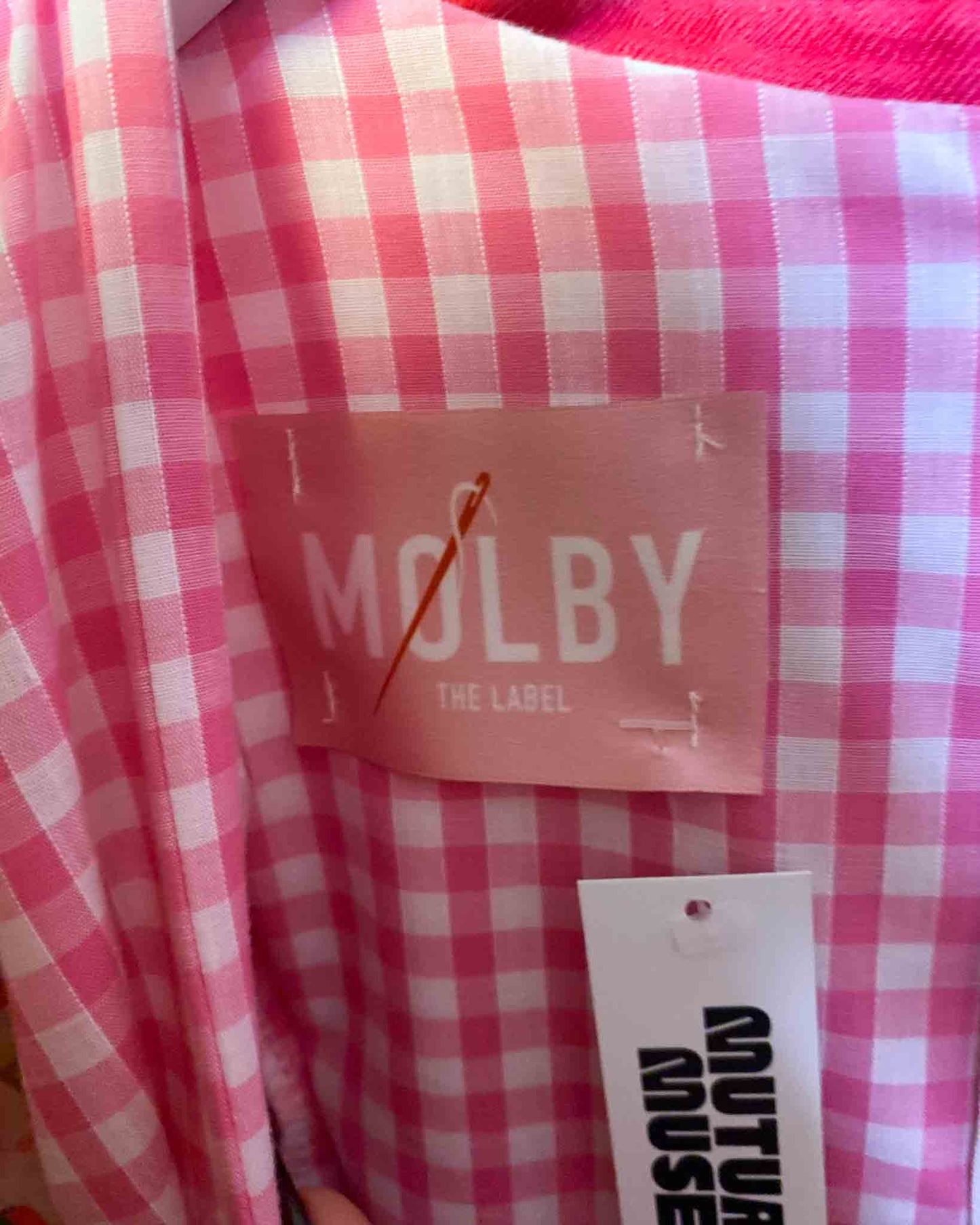 Size 10 | Molby The Label Check Midi Dress