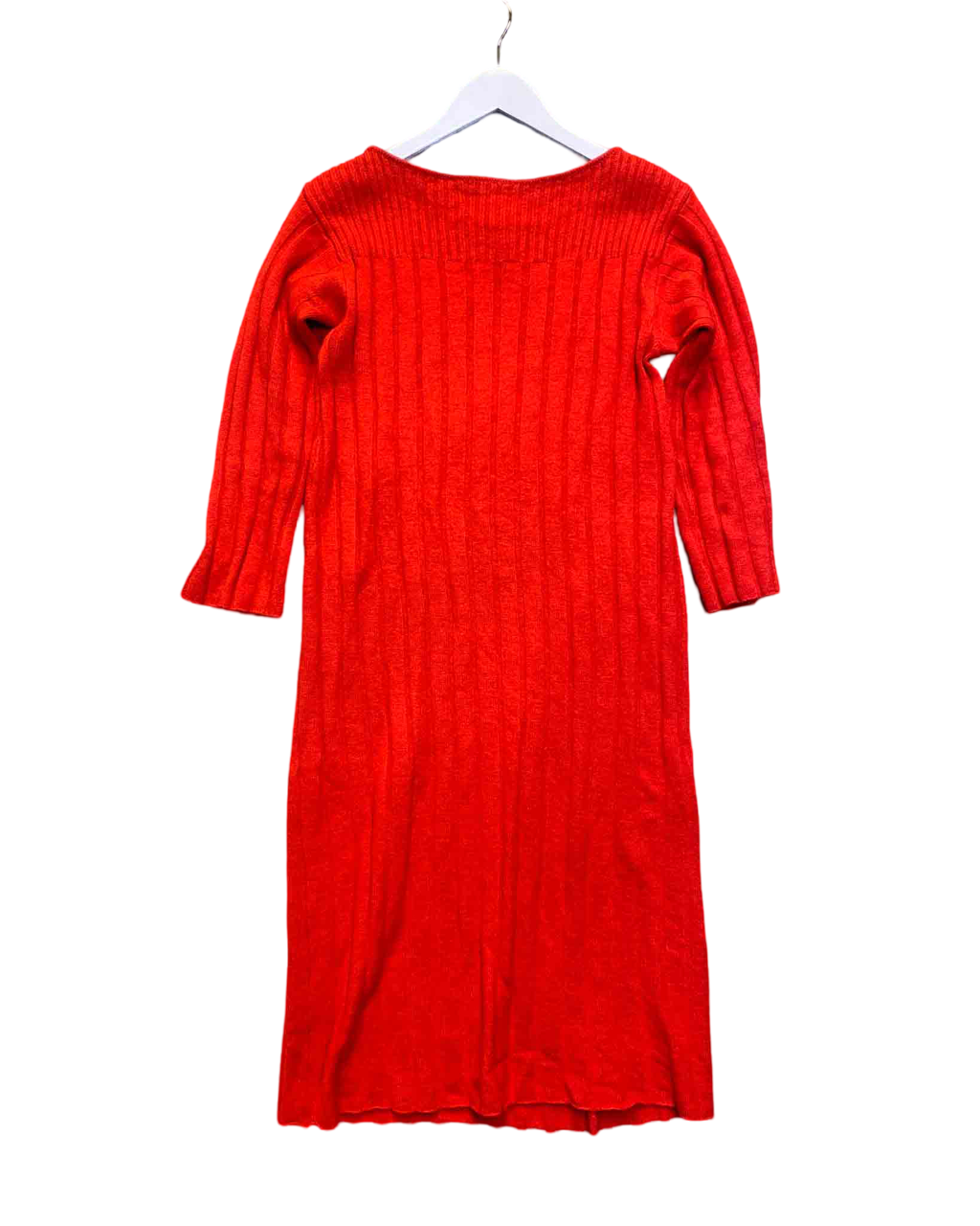 Size XS | Kowtow Merino Cotton Ribbed Midi Dress