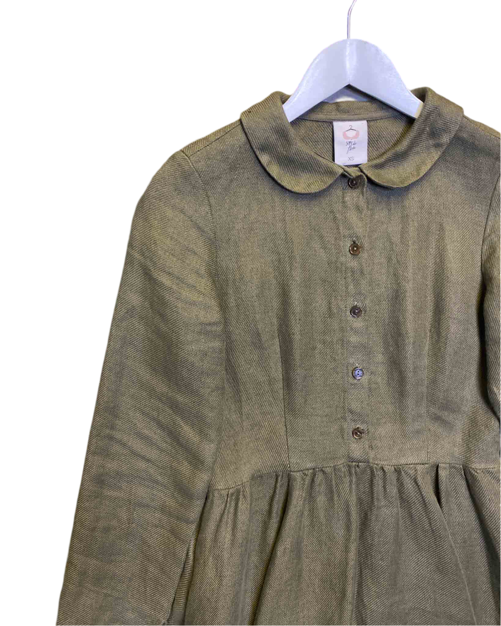 Size XS | Son de Flor Classic Linen Dress