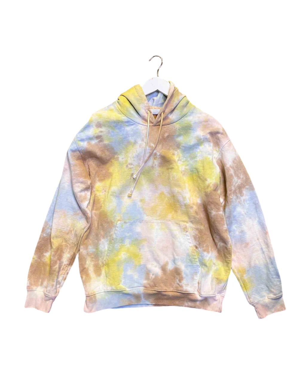 Size L | Obey Cotton Tie Dye Hoodie