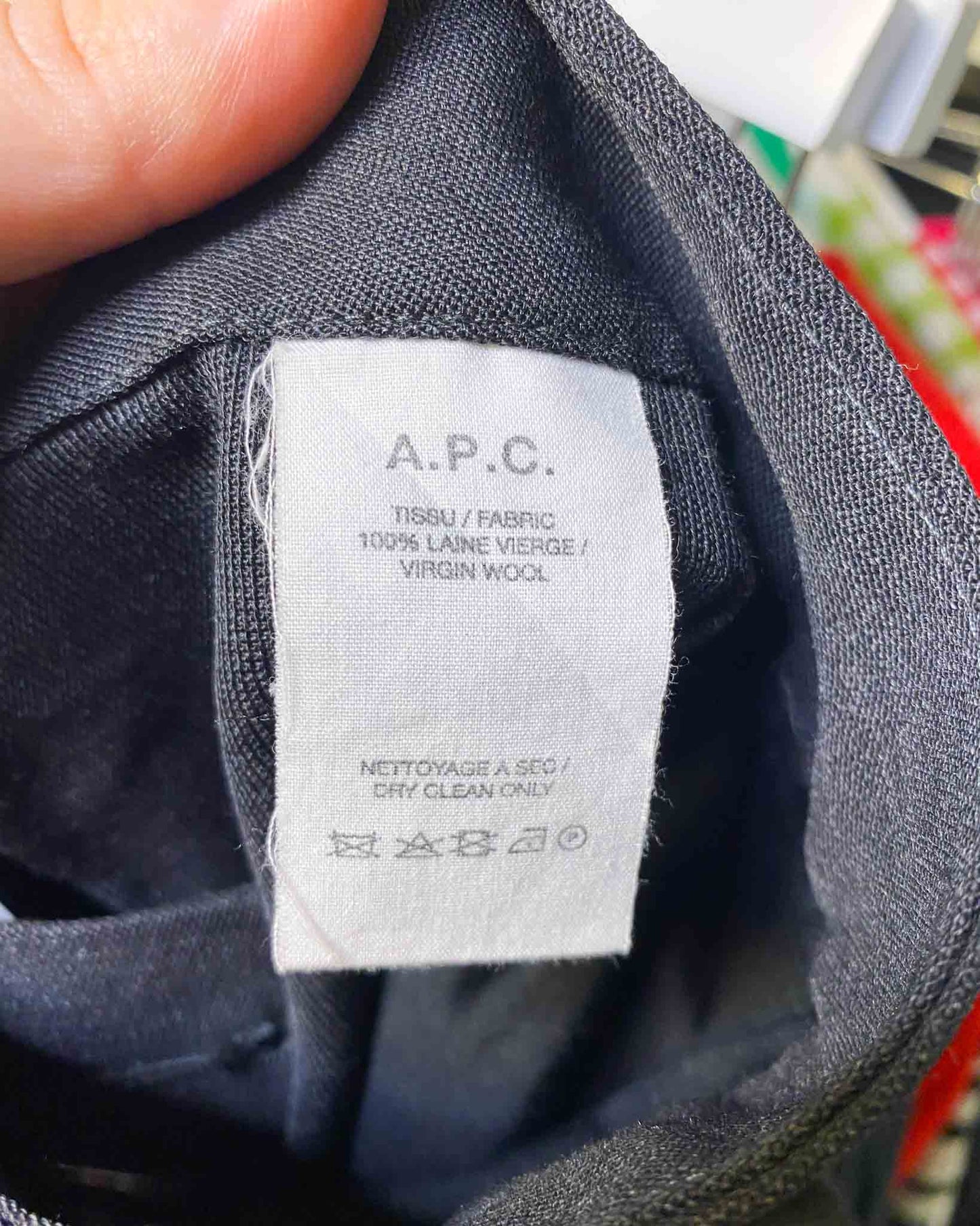Size M | APC Wool Blend Pants