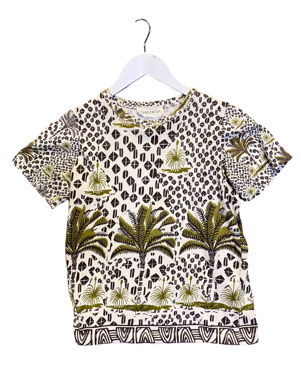 Size S | Nancybird Palm Print T-Shirt
