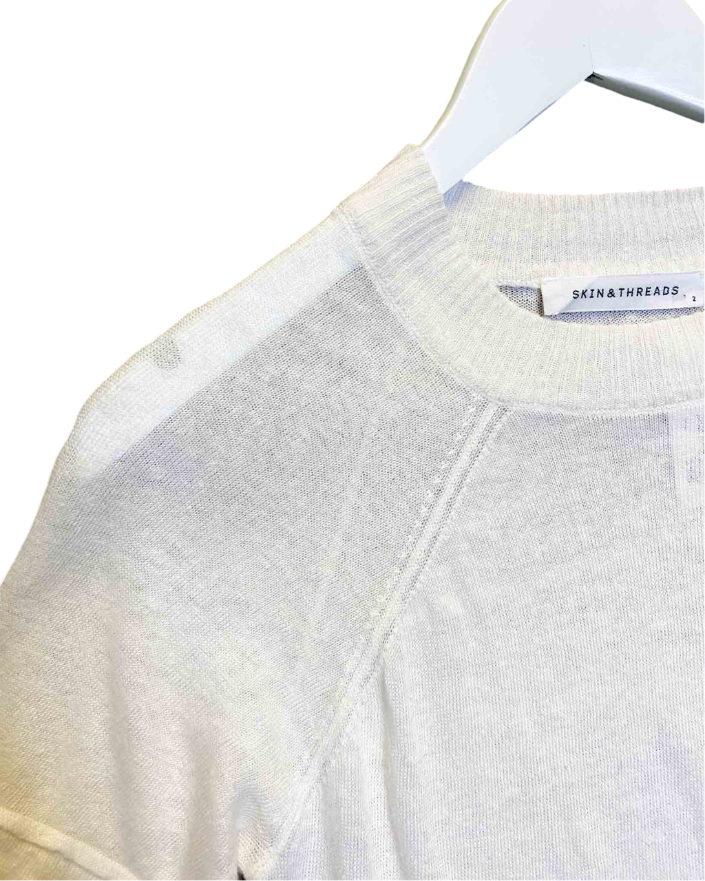 Size 2 (10) | Skin & Threads Linen Knit Top