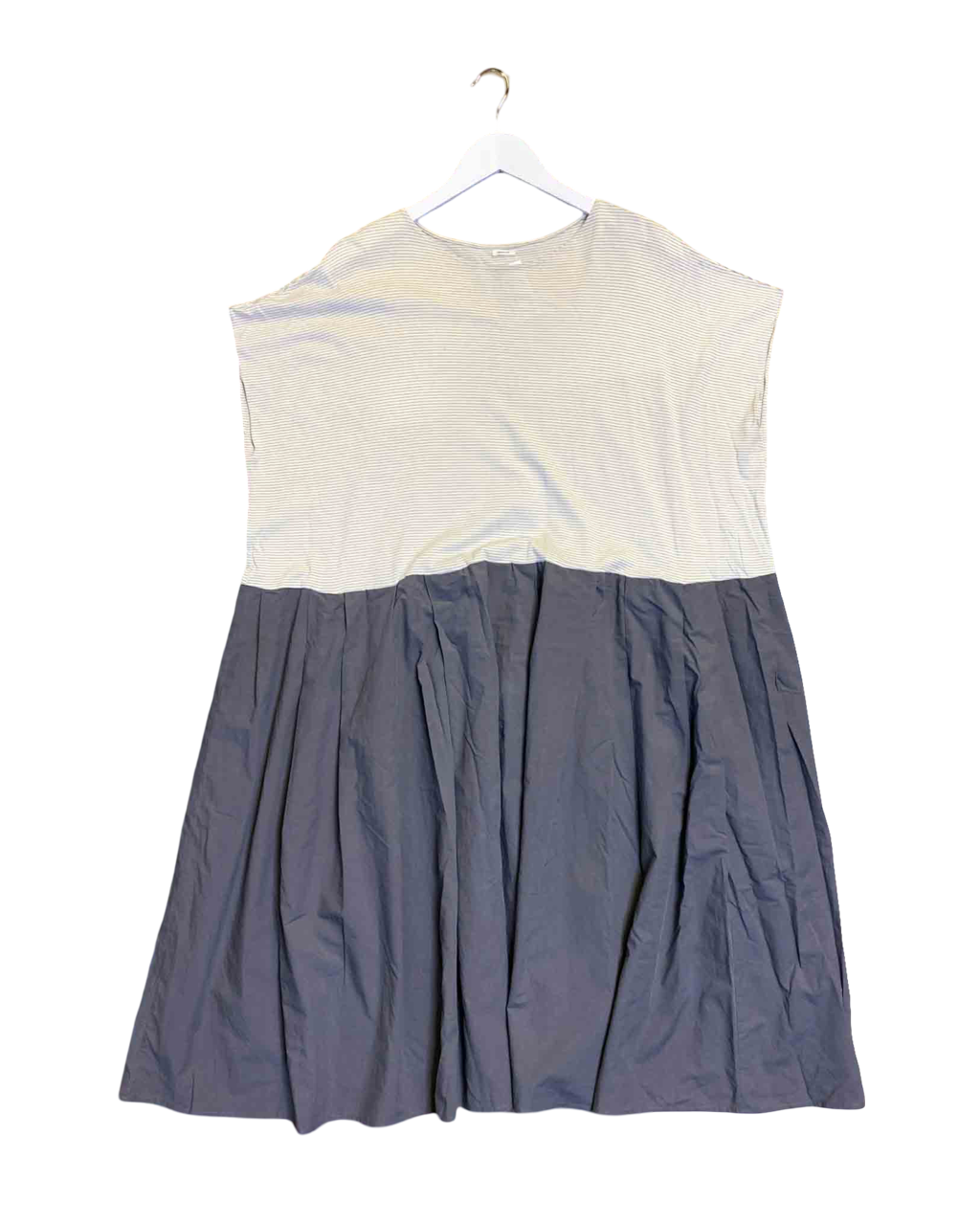 One Size | Apuntob Cotton Striped Dress