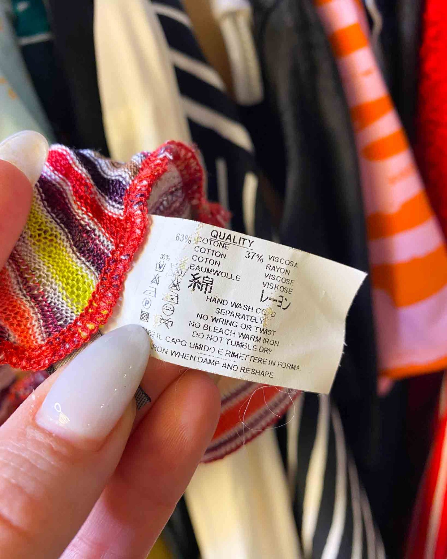 Size 42 (L) | Missoni Sport Lightweight Knit Cardigan