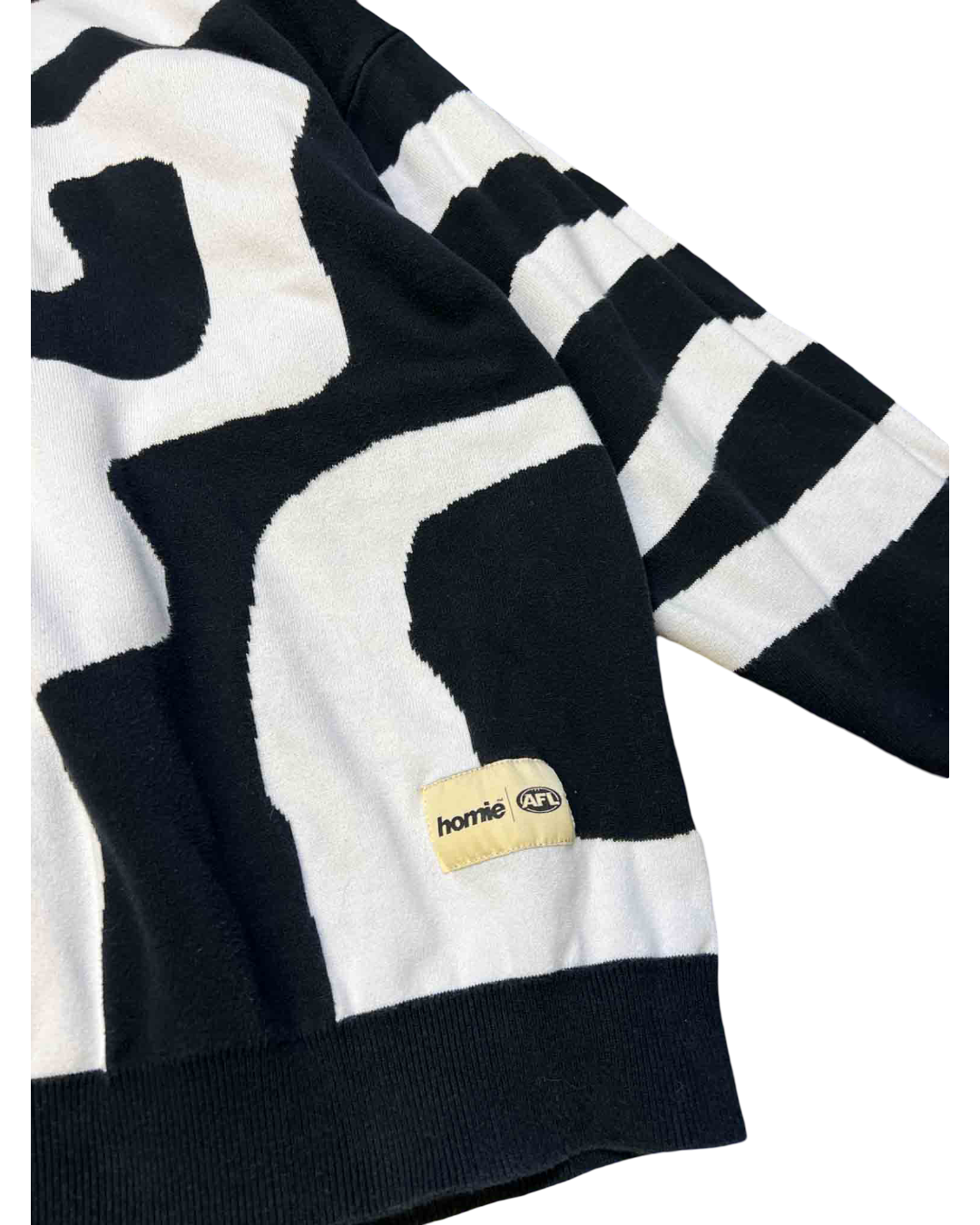 Size 3XL | Homie x AFL Cotton Collingwood Jumper