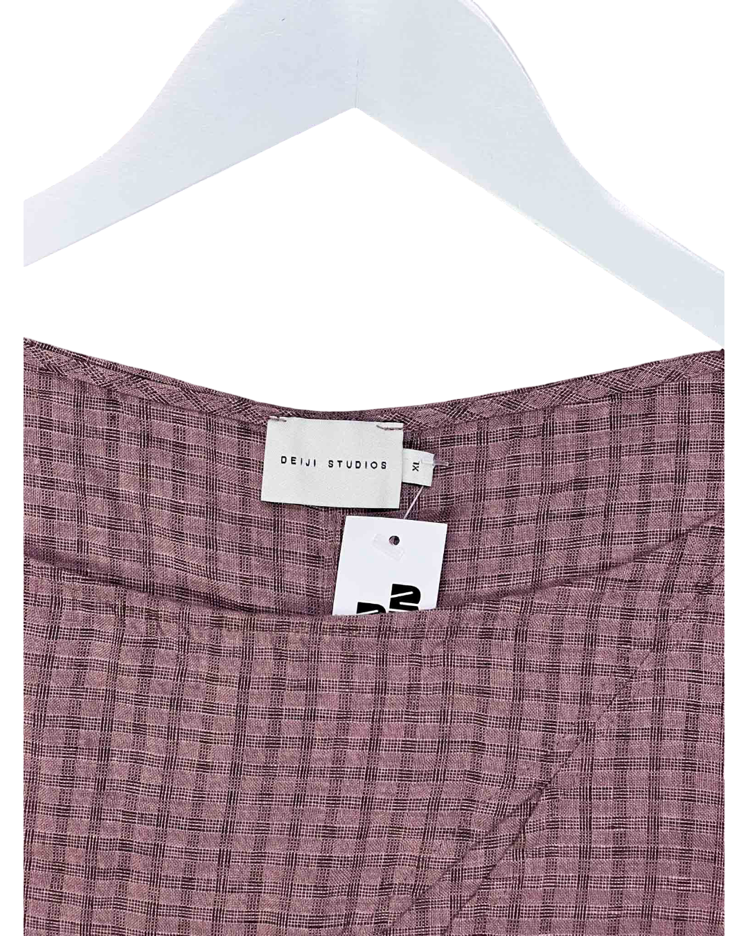 Size XL | Deiji Studios Brown Linen Dress