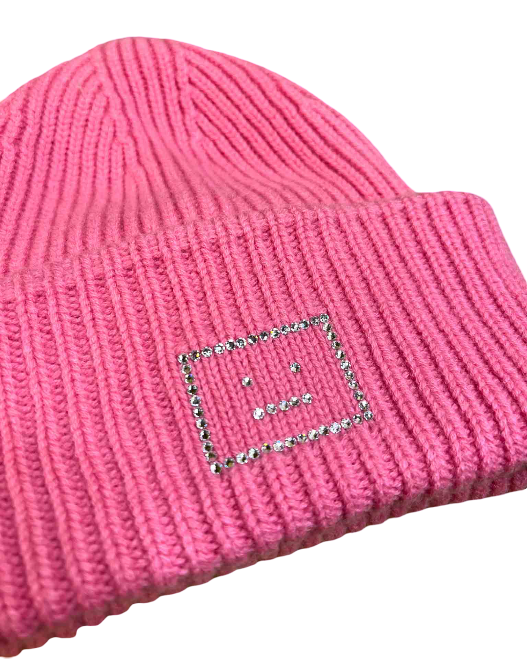 Size OS | Acne Studios Pansy Crystal Core Beanie