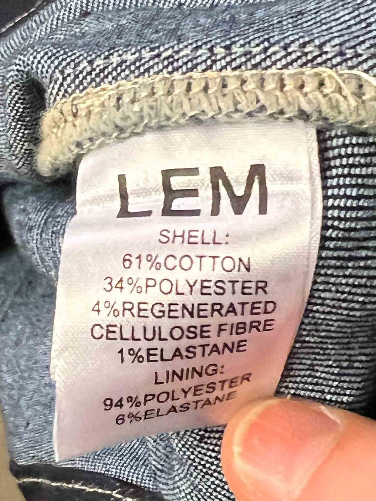 Size 14 | LEM Denim Pleated Dress With Tags