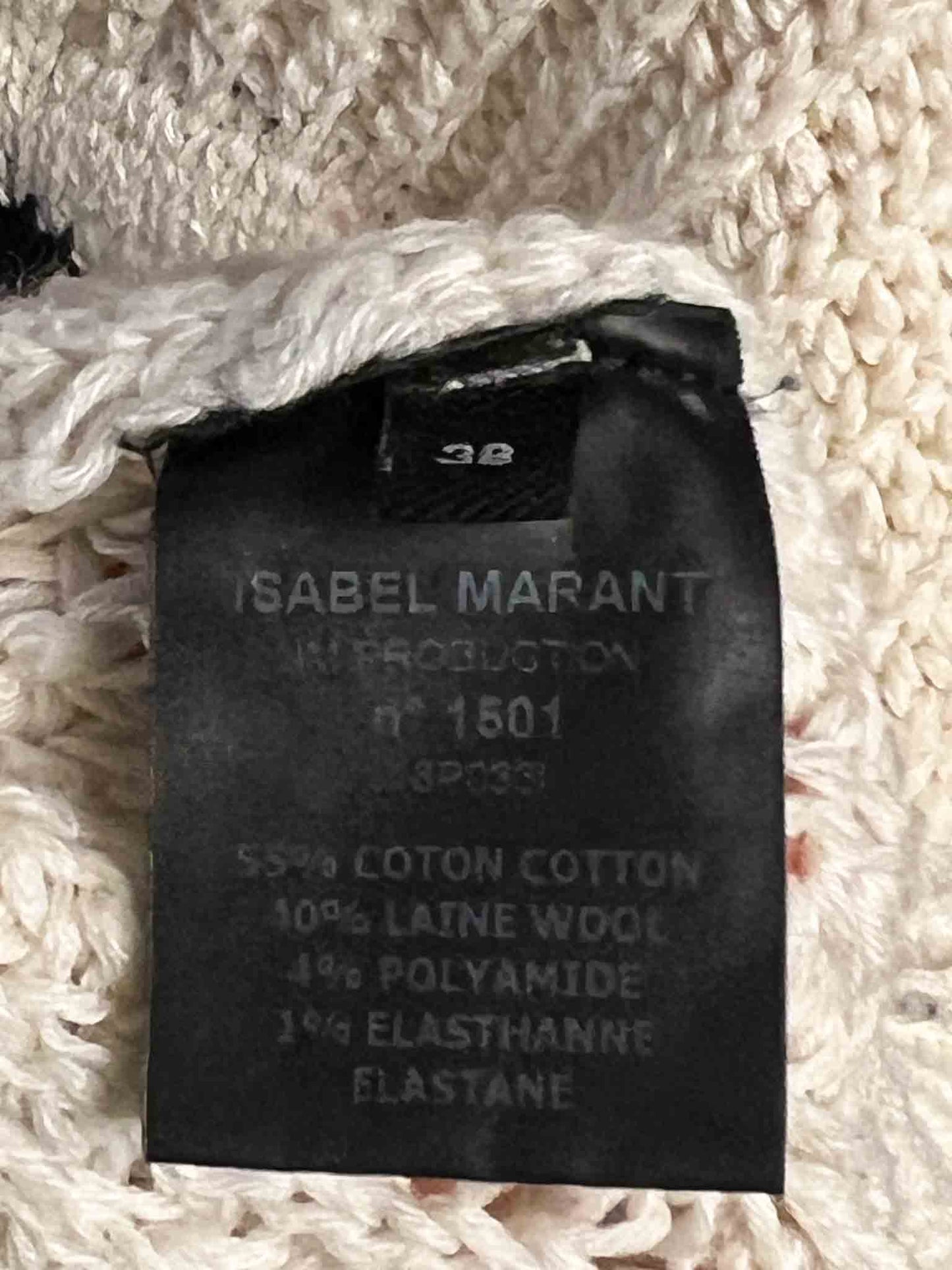 Size M | Isabel Marant Geometric Intarsia Jumper