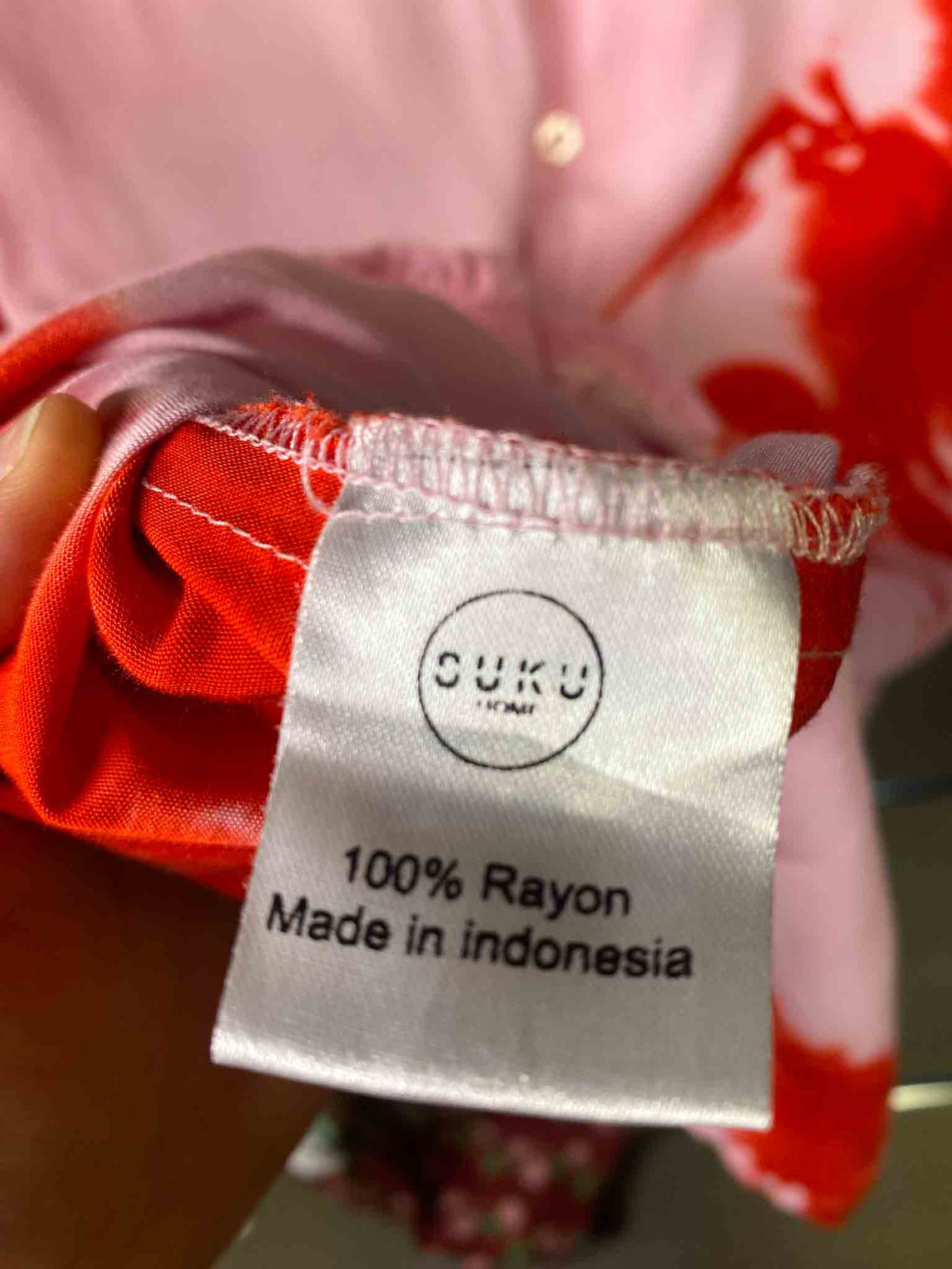 Size S | SUKU Pink Tie-Dye Shirt