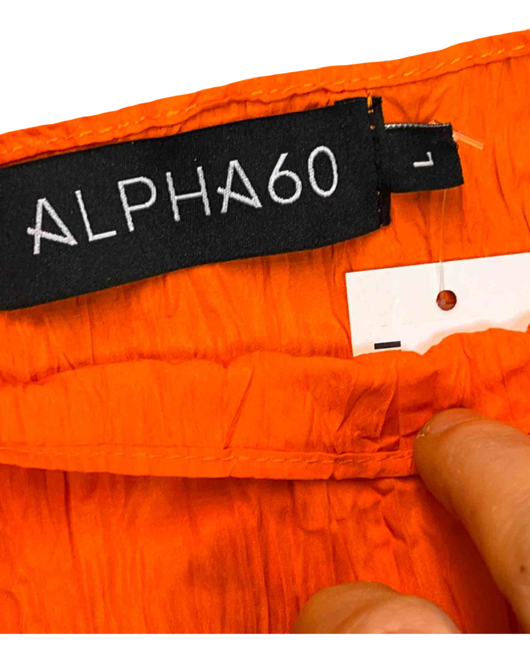 Size L | Alpha60 Crinkle Mesh Top