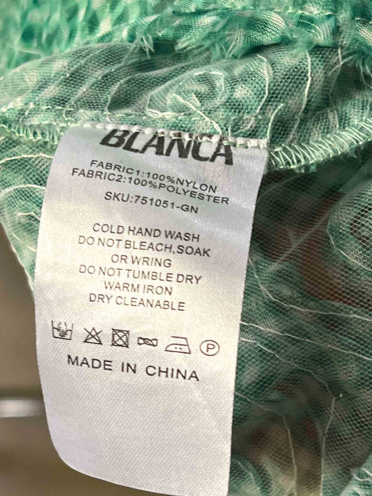Size M | Blanca Green Textured Tank