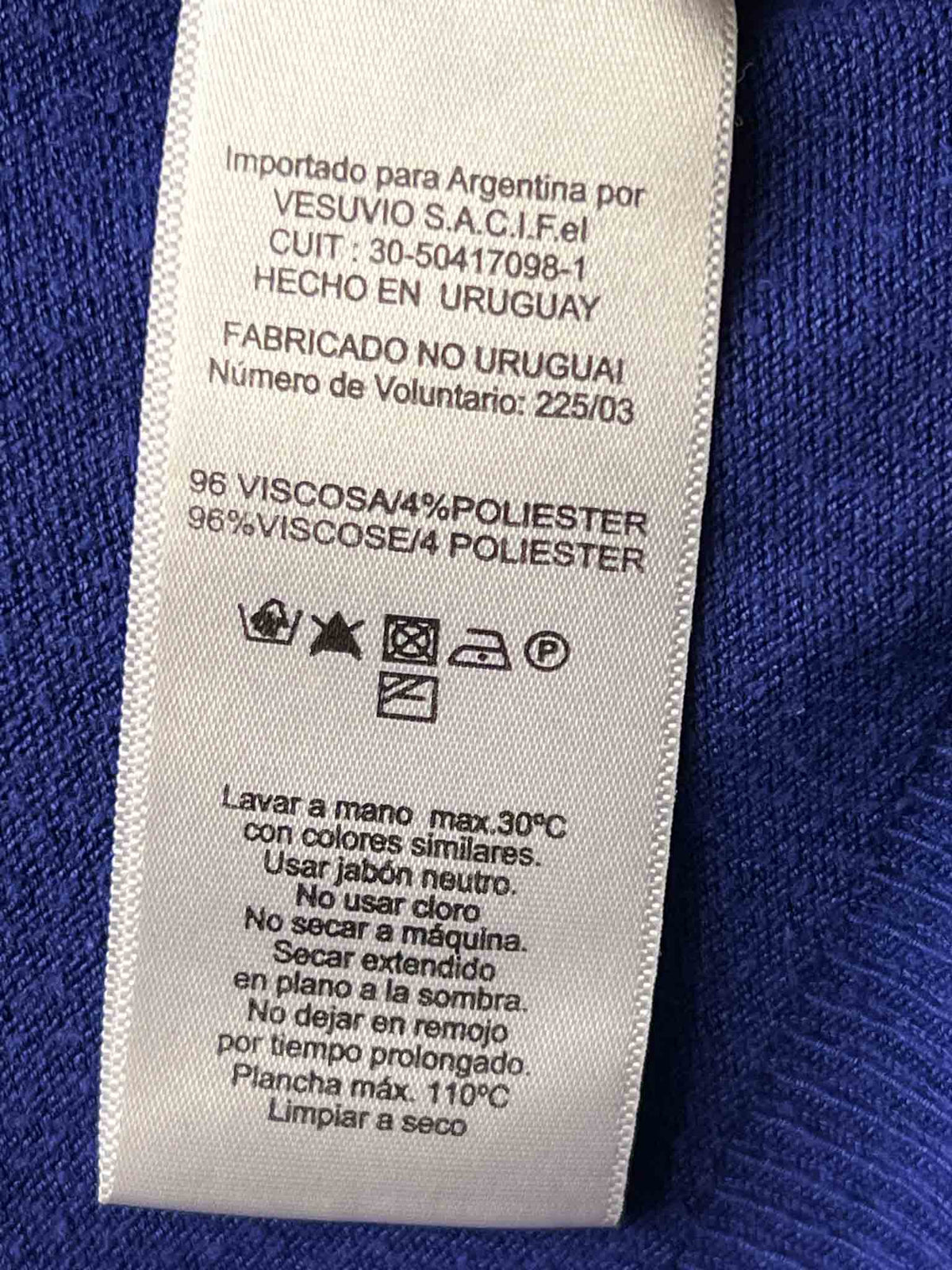 Size 44 (L) | Lacoste Purple Knitted V-Neck Jumper