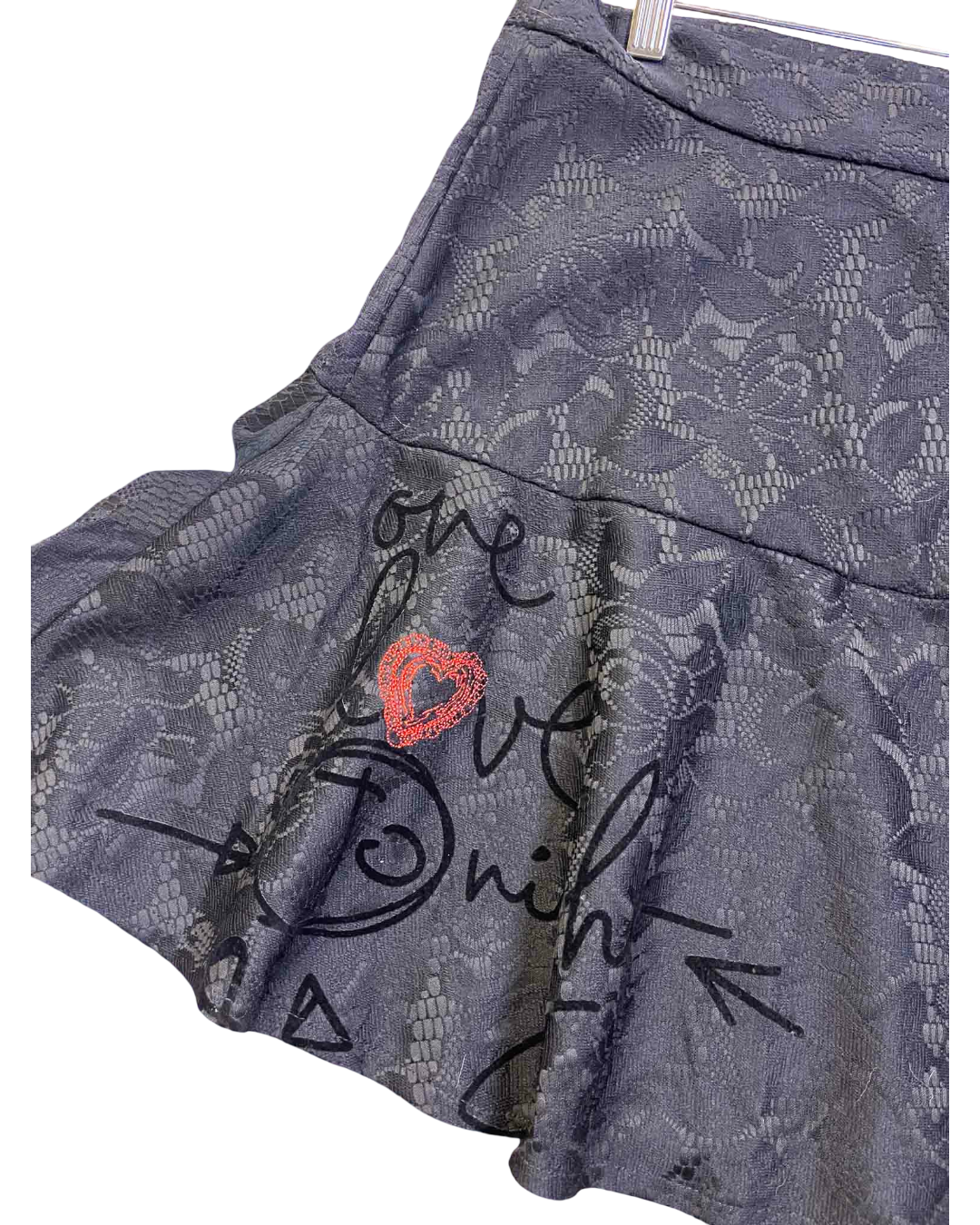 Size M | Desigual Lace Flare Skirt