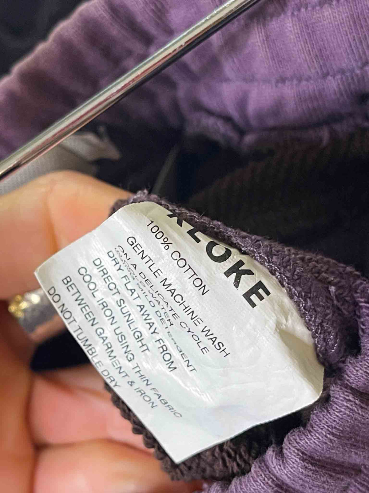 Size S | Kloke Two Tone Track Pants