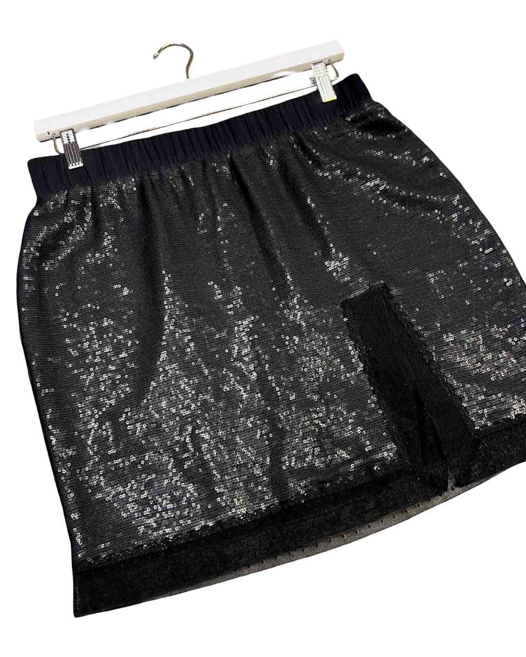 Size M | Diane von Furstenberg Silk Sequin Mini Skirt