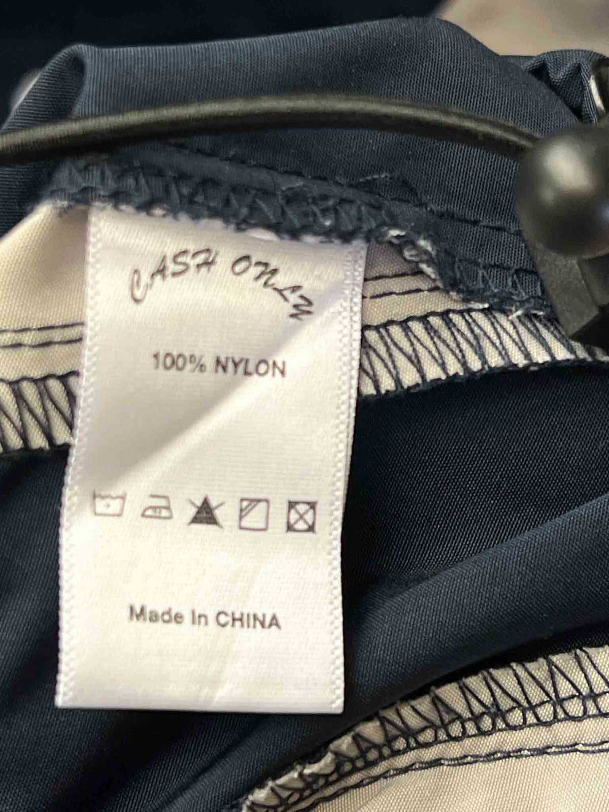 Size M | Cash Only Navy Anorak Jacket