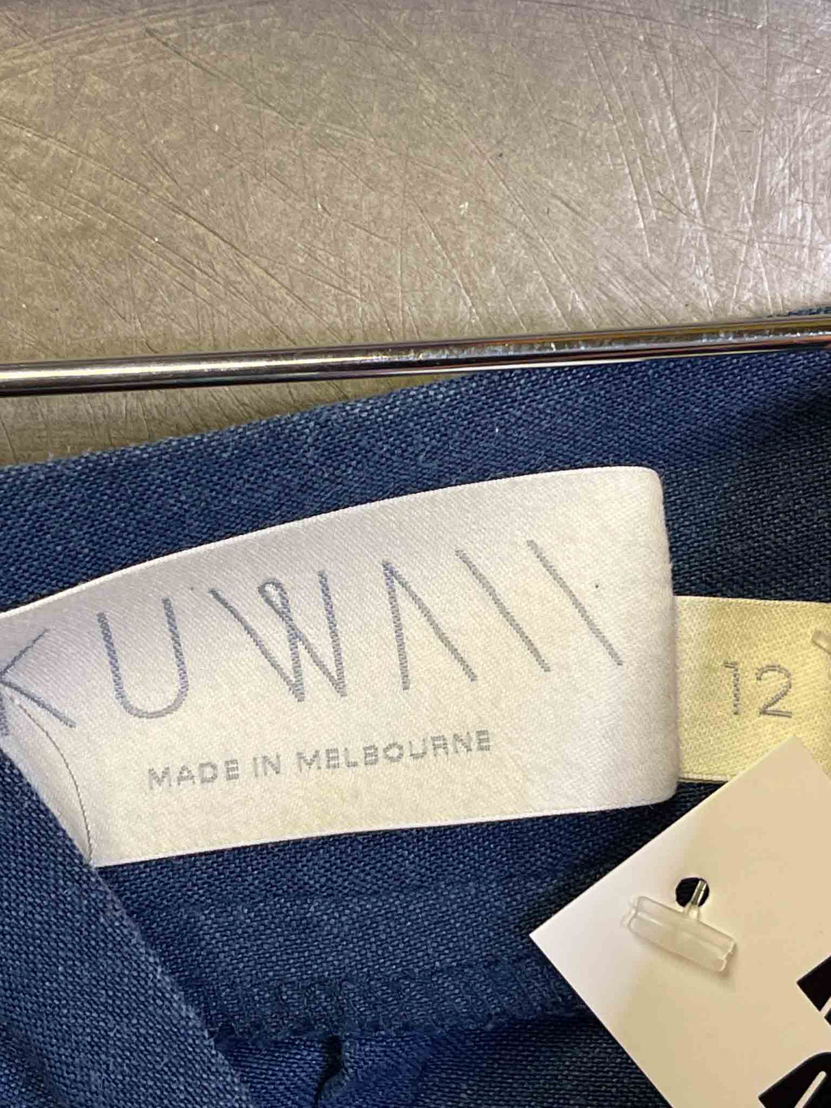 Size 12 | Kuwaii Navy Ramie Culottes