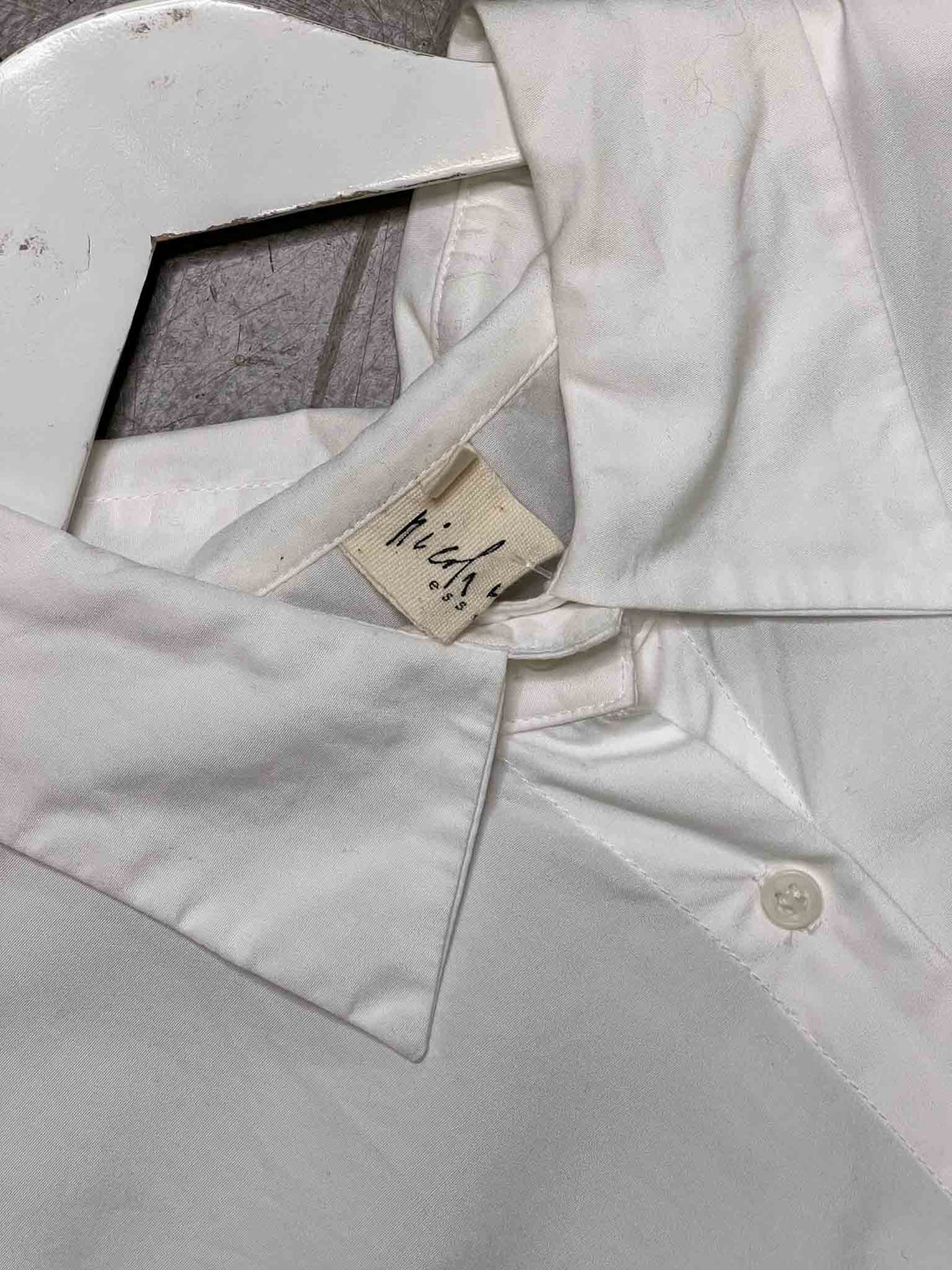 Size XL | Nicola Waite Essential White Babydoll Shirt Dress