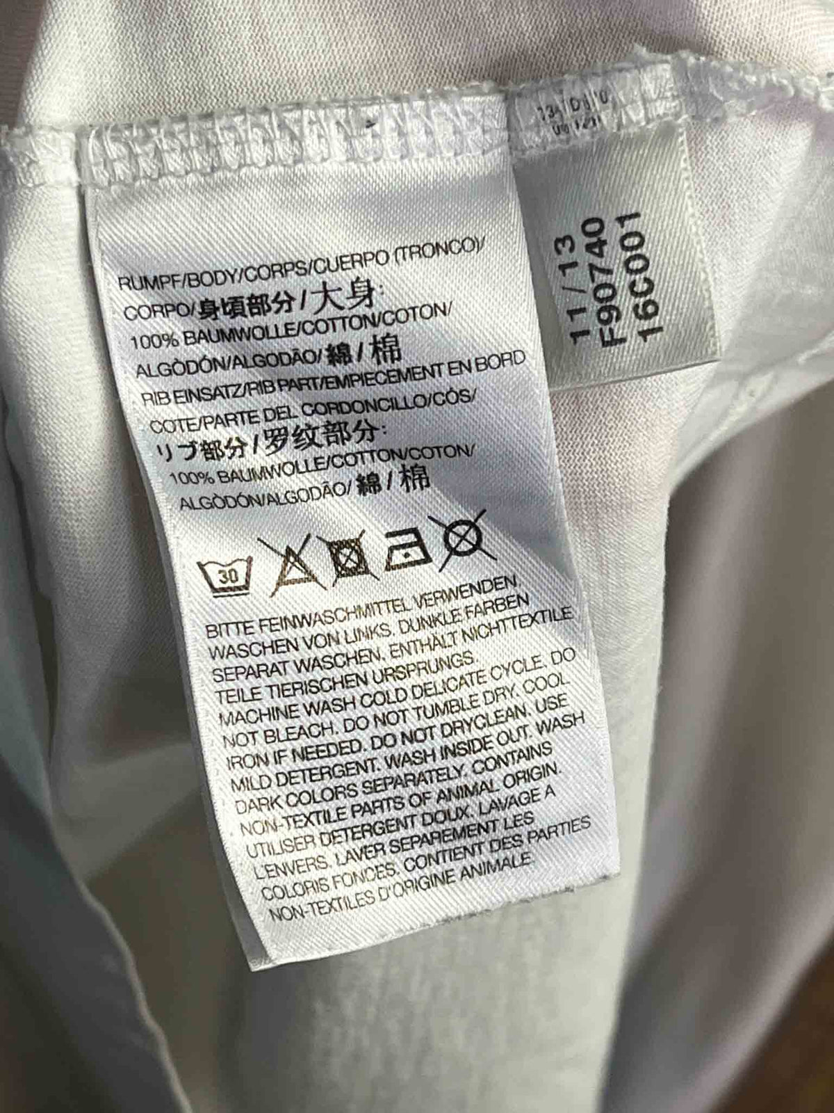 Size S | Y-3 White T-Shirt