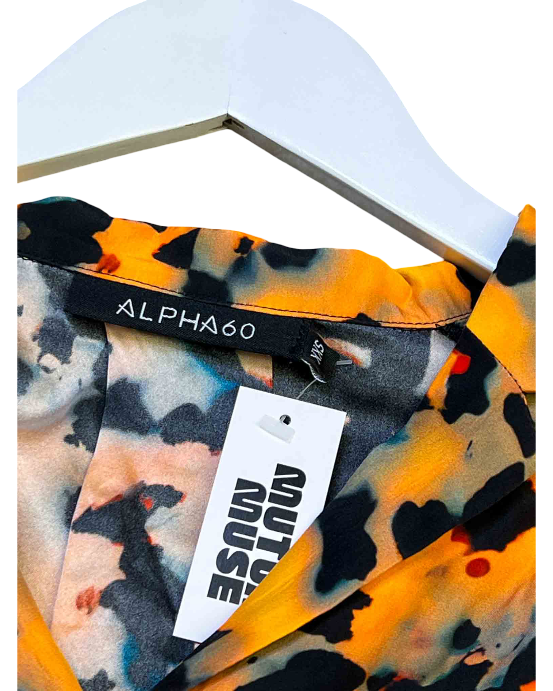 Size XXS | Alpha60 Silk Tie-Dye Shirt