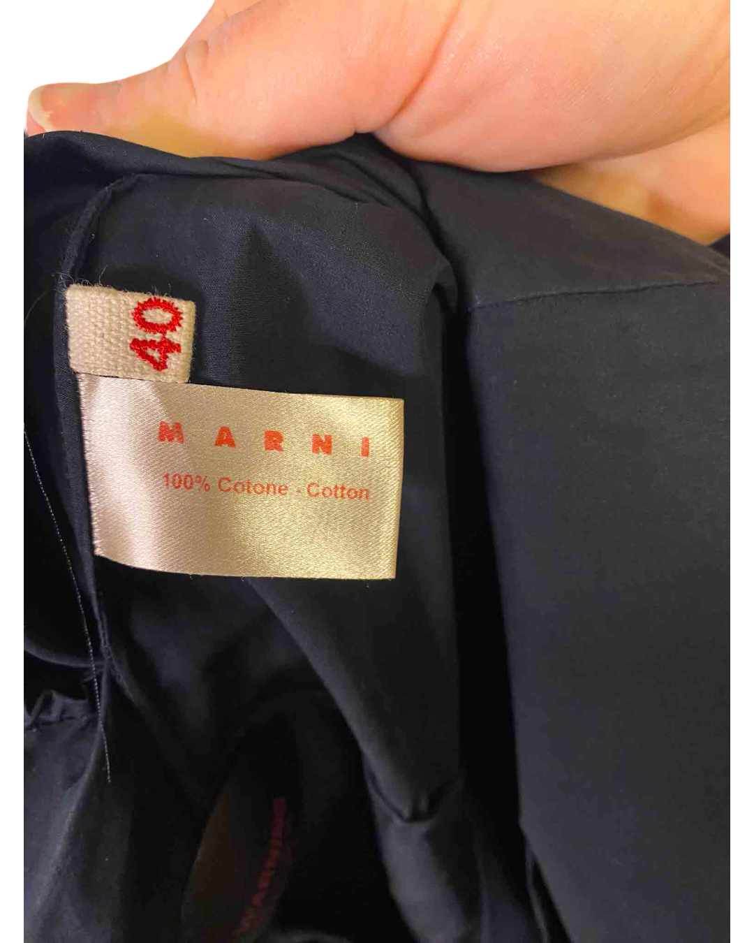 Size M | Marni Black Mini Dress