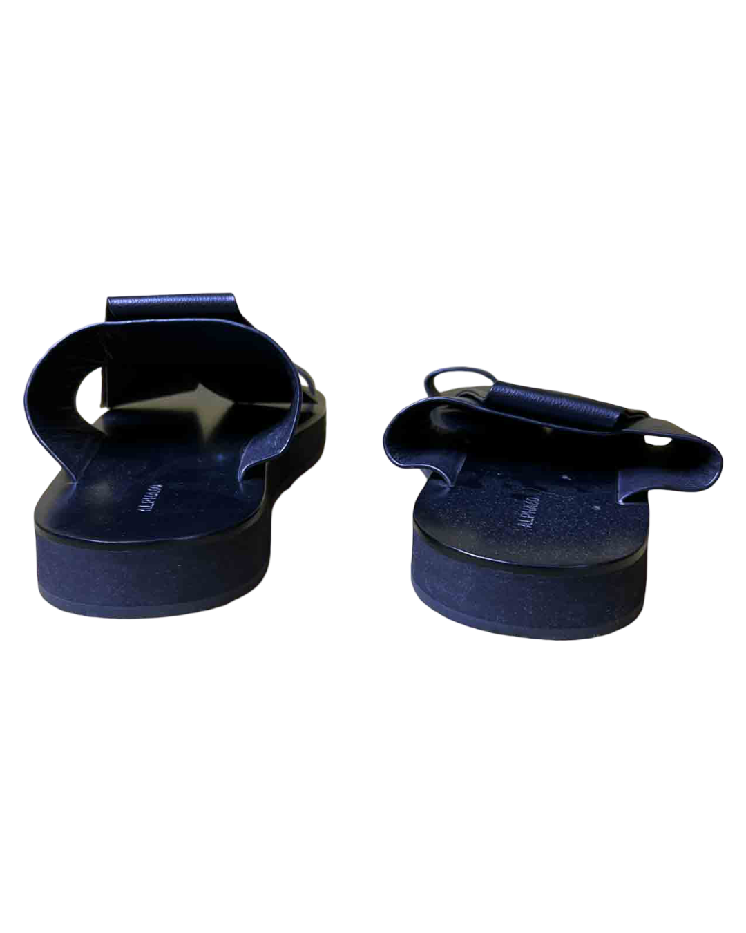 Size 39 | Alpha60 Black Leather Sandals