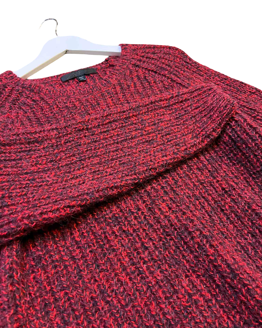 Size L | Karl Lagerfeld Chunky Knit Melange Sweater