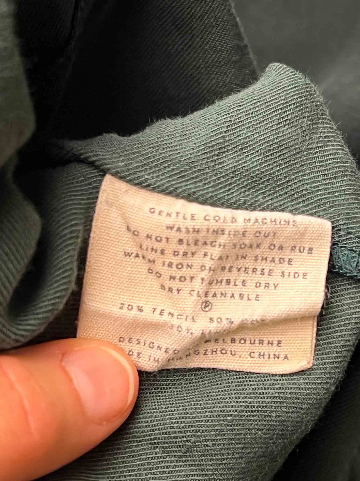 Size L | Nancybird Forest Green Culotte Pants