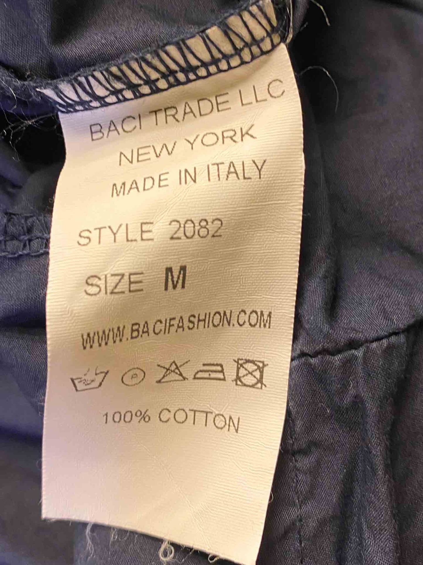 Size M | AMICI by Baci Navy Blouse