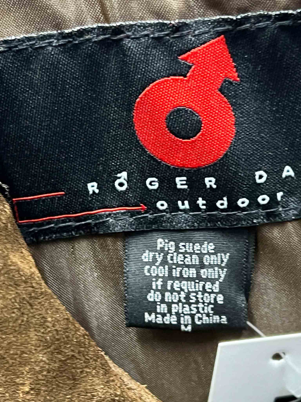 Size M | Roger David Brown Suede Jacket