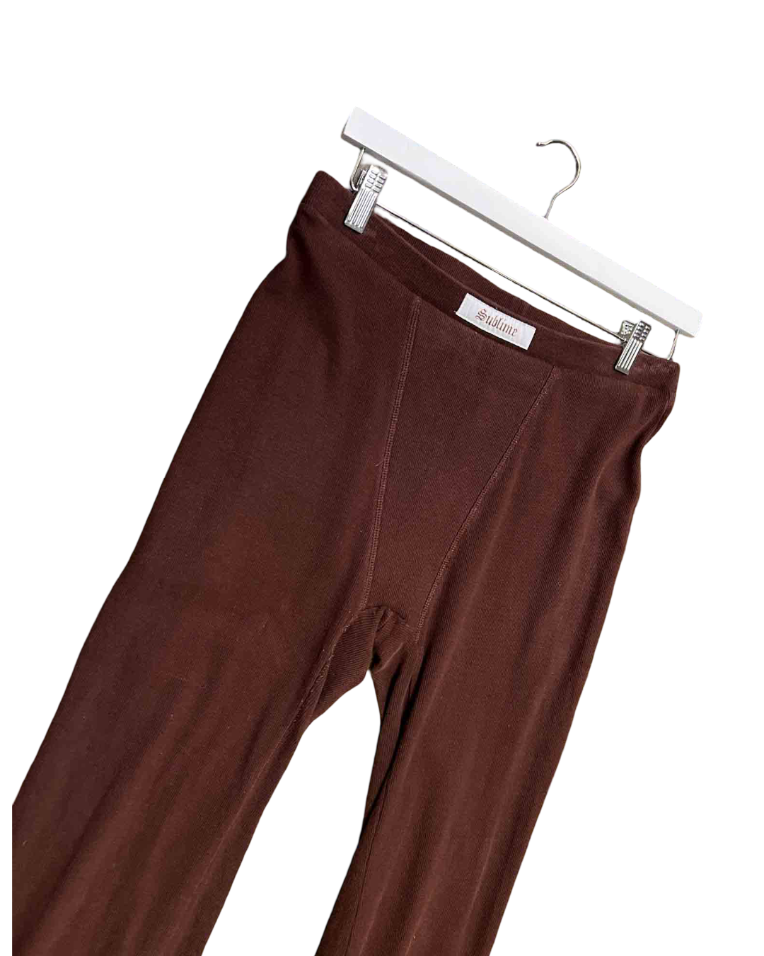 Size XL | High Rack Brown Cotton Sublime Pants