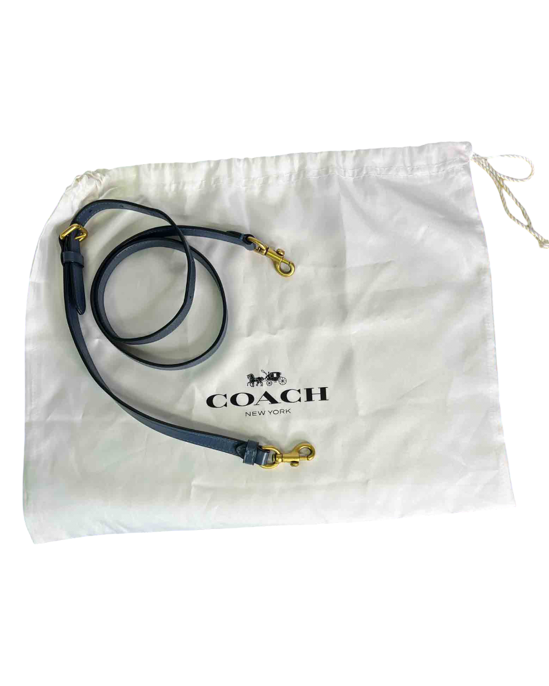 Coach Blue Top Handle Bag